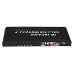Ficha técnica e caractérísticas do produto Distribuidor Splitter de Vídeo HDMI 1.4 1 Entrada e 4 Saídas