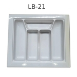 Ficha técnica e caractérísticas do produto Divisor de Talher LB-021 Ajustável (48,0x41,0 cm) Branco