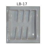 Ficha técnica e caractérísticas do produto Divisor de Talher LB-17 Ajustável (49,5 x 45,5 cm) Branco