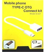 Ficha técnica e caractérísticas do produto Cabo Adaptador OTG USB Type C (USB C) S-K07 - S/m