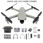Ficha técnica e caractérísticas do produto DJI Mavic Air 2 Fly More Combo