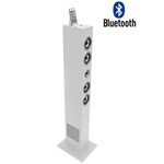 Ficha técnica e caractérísticas do produto Dock Station Vizio Smartphone Tower VA1302 com Bluetooth, Entrada Auxiliar e Saída de Áudio e Vídeo Branco – 70 W