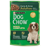 Ficha técnica e caractérísticas do produto Dog Chow Sachê Adulto Raças Pequenas Carne e Arroz 100g