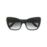 Ficha técnica e caractérísticas do produto Dolce & Gabbana Eyewear Óculos de Sol DG4348 - Preto