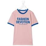 Ficha técnica e caractérísticas do produto Dolce & Gabbana Kids Camiseta com Estampa - Rosa