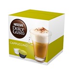 Ficha técnica e caractérísticas do produto Dolce Gusto Cappuccino 200g C/ 16 Cápsulas (8 Café + 8 Leite) - Nescafé