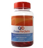 Dose Perfeita - Óleo de Cartamo, Óleo de Coco, Óleo de Chia, Vitamina e E Cromo em 60 Cápsulas de 1000mg