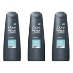 Ficha técnica e caractérísticas do produto Dove Anticaspa Shampoo 200ml (Kit C/03)