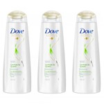 Ficha técnica e caractérísticas do produto Dove Controle de Queda Shampoo 400ml (Kit C/03)