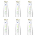 Ficha técnica e caractérísticas do produto Dove Controle de Queda Shampoo 400ml - Kit com 06