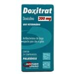 Ficha técnica e caractérísticas do produto Doxitrat 200mg 24 Comprimidos Antibiótico Cães Agener União
