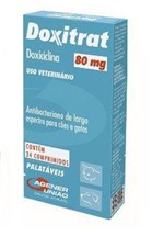 Ficha técnica e caractérísticas do produto Doxitrat 80mg - 24 Comprimidos - Agener