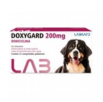 Ficha técnica e caractérísticas do produto Doxygard 200 Mg Antimicrobiano para Cães e Gatos Labgard 12 Comprimidos