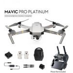 Ficha técnica e caractérísticas do produto Drone Dji Mavic Pro Platinum - Fly More Combo