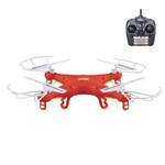Ficha técnica e caractérísticas do produto Drone Explorer Art Brink 2,4g 4 Canais 360º S/ Camera Vermelho