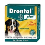 Ficha técnica e caractérísticas do produto Drontal Plus 35 Kg 2 Comprimidos