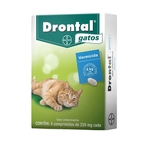 Ficha técnica e caractérísticas do produto Drontal Vermífugo para gatos 4 kg 4 comprimidos