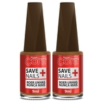 Ficha técnica e caractérísticas do produto DUAS UNIDADES do Save Nails Roer Unhas Nunca Mais