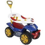 Ficha técnica e caractérísticas do produto Dudu Car Style Biemme Brinquedos com Empurrador - Azul