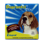 Ficha técnica e caractérísticas do produto Duprantel Plus Vermífugo Cães 10kg 4 Comprimidos - Duprat