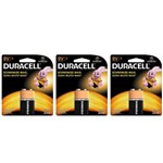 Duracell Bateria 9v (kit C/03)
