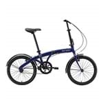 Ficha técnica e caractérísticas do produto Durban Bicicleta Eco Dobravel, Azul