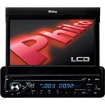 Ficha técnica e caractérísticas do produto DVD Automotivo Philco PCA635 com Tela de 7" Retratil com BT