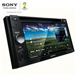 Ficha técnica e caractérísticas do produto DVD Automotivo Sony XAV-W63 com Tela Touchscreen 6.1", Entradas Frontais USB e Auxiliar e Controla IPod/iPhone