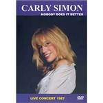 Ficha técnica e caractérísticas do produto DVD Carly Simon Nobody Does It Better Live Concert 1987