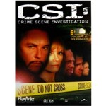 Ficha técnica e caractérísticas do produto Dvd Csi: Crime Scene Investigation - 6ª Temporada - Vol. 1 (3 Dvds)