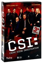 Ficha técnica e caractérísticas do produto DVD - CSI - 3ª Temporada - Volume 1 - Playarte