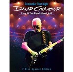 Ficha técnica e caractérísticas do produto DVD David Gilmour - Remember That Night - Live At The Royal Albert Hall (Duplo)