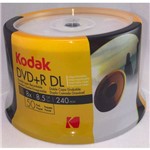 Ficha técnica e caractérísticas do produto DVD Dl 8,5 Gb Kodak Printable (Umedisc)