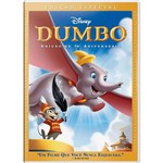 Ficha técnica e caractérísticas do produto DVD Dumbo - Edição de 70º Aniversário - Disney