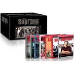 DVD Família Soprano - Coleção Completa - Caixa Preta