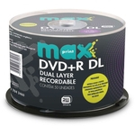 Ficha técnica e caractérísticas do produto DVD Gravavel Dual Layer DVD+R 8.5GB/240MIN/8X Printabl