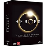 DVD - Heroes: a Coleção Completa - Temporadas de 1 a 4 (21 Discos)