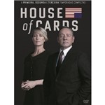 Ficha técnica e caractérísticas do produto Dvd - House Of Cards 1ª a 3ª Temporada