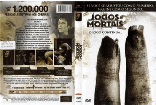 Ficha técnica e caractérísticas do produto Dvd Jogos Mortais 2 Usado