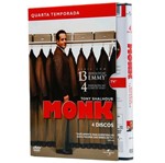 Ficha técnica e caractérísticas do produto DVD Monk - Quarta Temporada (4 DVDs)