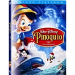 Ficha técnica e caractérísticas do produto DVD Pinóquio - Edição Platinum 70º Aniversário (Duplo)