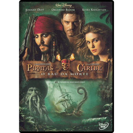 DVD Piratas do Caribe 2 - o Baú da Morte