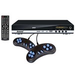 Ficha técnica e caractérísticas do produto DVD Player Amvox AMD-910 com Entrada USB Função Ripping 300 Jogos com Joystick