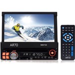 Ficha técnica e caractérísticas do produto DVD Player Automotivo AR70 MM720 Tela 7" - Entradas USB, SD, AUX e P/câmera de Ré