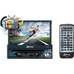 Ficha técnica e caractérísticas do produto DVD Player Automotivo Lenoxx AD1860 Tela 7" - TV Digital, Rádio AM/FM, Entradas USB, SD, AUX e P/câmera de Ré
