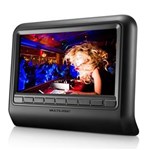 DVD Player Automotivo Multilaser 9" para Encosto de Cabeça AU705 Preto