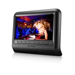 DVD Player Automotivo Multilaser AU705 para Encosto de Cabeça Preto