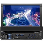 Ficha técnica e caractérísticas do produto DVD Player Automotivo Multilaser Blade 7 Entrada USB e Cartão SD Tela Frontal Motorizado 7