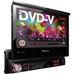 DVD Player Automotivo Pioneer 7 Polegadas Entrada USB e Auxiliar para Câmera de Ré