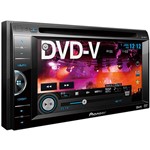 Ficha técnica e caractérísticas do produto DVD Player Automotivo Pioneer AVH-168DVD com Tela LCD de 6,1" Wide Screen Conexões de Entrada USB Traseira